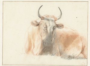 Ležící kráva od Jan de Bray (possibly)