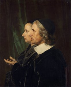 Portrét umělcových rodičů, Salomon de Bray a Anna Westerbaen, 1664.