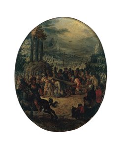Kristus na cestě na Kalvárii od Jan the Elder Brueghel