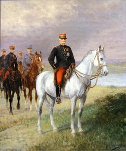 Maršál Joseph Joffre (1852-1931) (olej na plátně)
