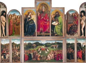 Gentský oltář od Jan van Eyck