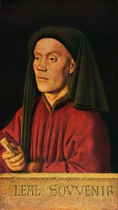 Portrét muže Léal Souvenir, 1432, 1909 od Jan van Eyck