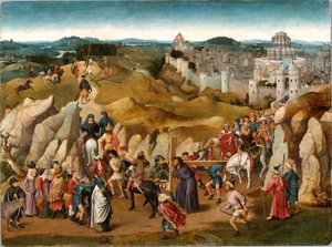 The Way to Calvary, ca. 1505-1510.    1200131   cs       czech Successfully Translated  Original: Bearded Old Man, from the Raccolta di Teste (Collection of Heads) Translat: Bearded Old Man, from the Raccolta di Teste (Collection of Heads) 1337435 cs czech od Jan van Eyck