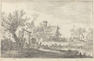 Wayside Inn od Jan van Goyen