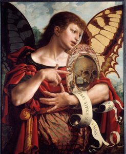 Vanite. Obraz Jana Sanderse Van Hemessena (1500-1560) od Jan van Hemessen