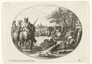Obléhání města Vojenské scény ze života Ludvíka XIV., krále Francie (název série) od Jan van Huchtenburg