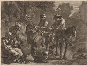 Lupiči na koni od Jan van Huchtenburgh