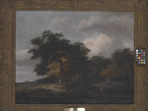 Krajina s Huis Ten Bosch, kolem roku 1660 (olej na plátně) od Jan van Kessel