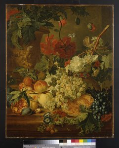 M.66 Fruit and Flowers, po J. van Huysum