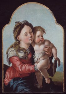 Madona s dítětem od Jan van Scorel