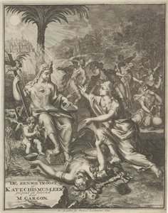 Titulní strana pro: M. Gargon, Jediná útěcha, 1713