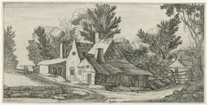 Krajina s farmami od Jan van de Velde (II) (manner of)
