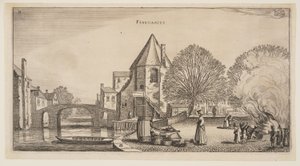 Únor, z knihy Dvanáct měsíců v roce od Jan van de Velde II