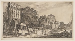 Květen, z knihy Dvanáct měsíců v roce od Jan van de Velde II