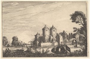 Hrad, ca. 1616.
