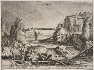 Dvanáct měsíců: říjen od Jan van de Velde II