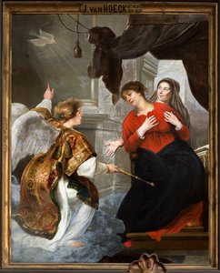 Farní kostel (Farní kostel Panny Marie). Interiér. malování. od Jan van den Hoecke