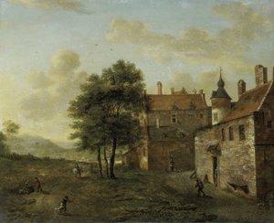 Venkovský dům od Jan van der Heyden