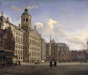 Nová radnice, Amsterdam, 1668
