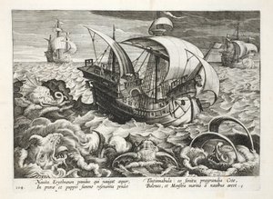 Hunting Sea Creatures, TD 84, ilustrace z 