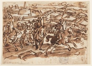 Ústup Turků po obléhání Vídně v roce 1529