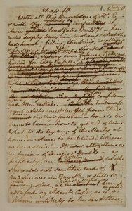 MS EG 3038 F.1 z kapitoly 10 „Přesvědčování“ od Jane Austen