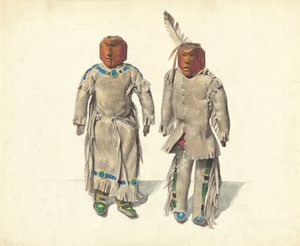 Indiánské panenky Cree