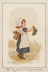 "Šťastné Vánoce" (chromolitho)