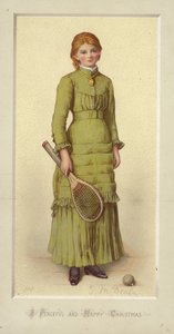 Pokojné a šťastné Vánoce (chromolitho)
