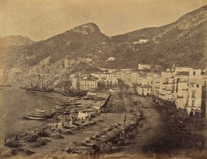 Salerno z okna hotelu