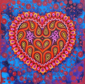 Srdce, 2016, od Jane Tattersfield