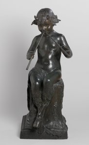 Sedící Faun od Janet Scudder