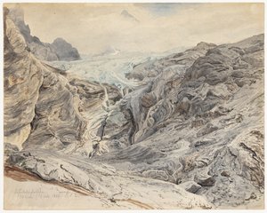 Rosenlaui Gletscher od Janus La Cour