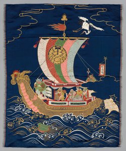 Vyšívaná Fukusa od Japan, late 19th early 20th century