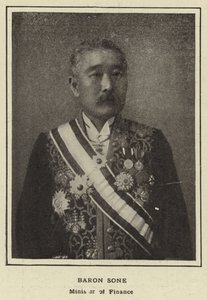 Baron Sone, ministr financí od Japanese Photographer