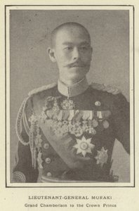 Generálporučík Muraki, velký komorník korunního prince od Japanese Photographer