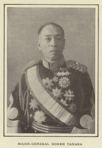 Major-General Koken Tanaka od Japanese Photographer
