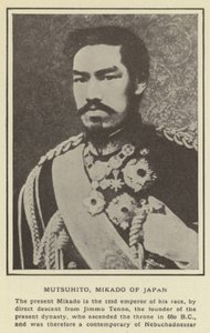 Mutsuhito, Mikado of Japan od Japanese Photographer