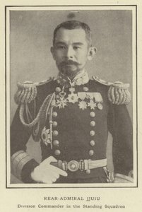Kontraadmirál Jjuiu, velitel divize ve stálé eskadře od Japanese Photographer