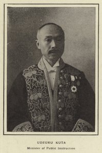 Udzuru Kuta, ministr pro veřejné vyučování od Japanese Photographer