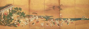 Čínské děti ve hře, období Edo od Japanese School
