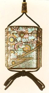 Inro přepravní pouzdro, Edo Period (1603-1867) (lak) od Japanese School