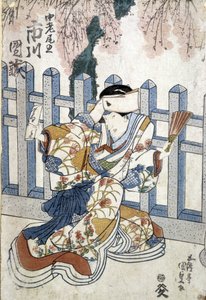 Japonský tisk: femme, n.d. od Japanese School