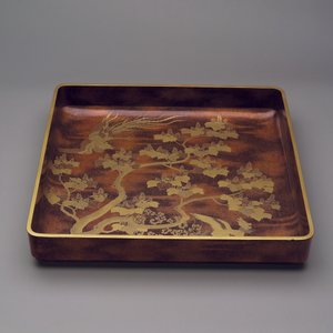 Kimono podnos (lakované dřevo)