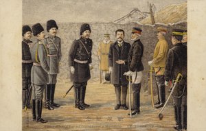 Setkání generála Nogiho a generála Stessela v Šuej-š