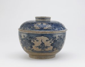 Servírovací mísa s víkem, Arita, prefektura Saga, období Edo, konec 17. století (keramika) od Japanese School