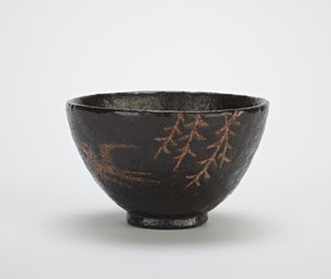 Čajová mísa, neznámá dílna Raku ware od Japanese School