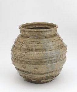 Nádoba na vodu pro čajový obřad, Uji, Kjóto-fu, období Edo, polovina 17.–pol. 18. století (keramika) od Japanese School