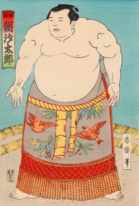 The Sumo Wrestler Asashio Taro od Japanese School