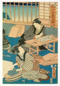 Výroba dřevorytu od Japanese School